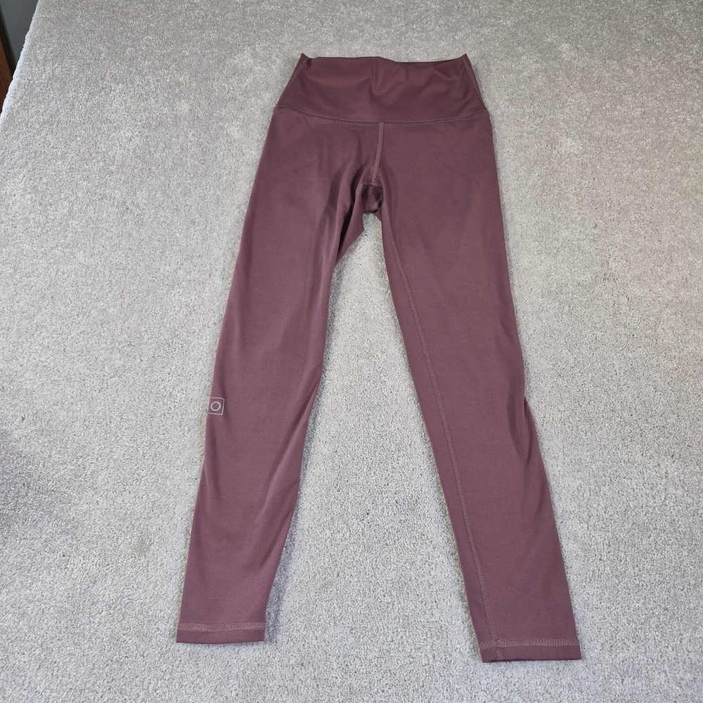 Fleo El Toro Leggings Dusty Rose Size Small Womens Bounce Fabric High Rise 24"